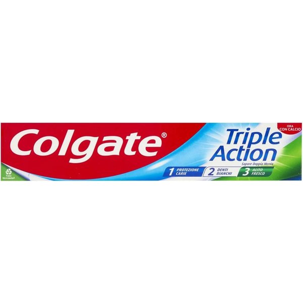 Colgate Triple Action - Dentifricio Protezione Carie 75 Ml-image
