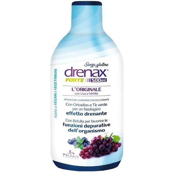 Drenax Forte Uva & Mirtillo 500 Ml - Integratore Drenante-image