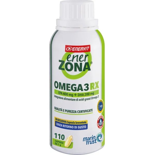Enervit Enerzona Omega 3Rx 110 Capsule - Integratore Di Omega 3-image