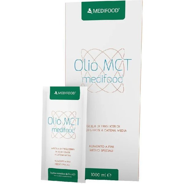 Medifood Olio Mct - Miscela Di Trigliceridi Di Acidi Grassi A Catena Media 30 Bustine X 10 Ml-image