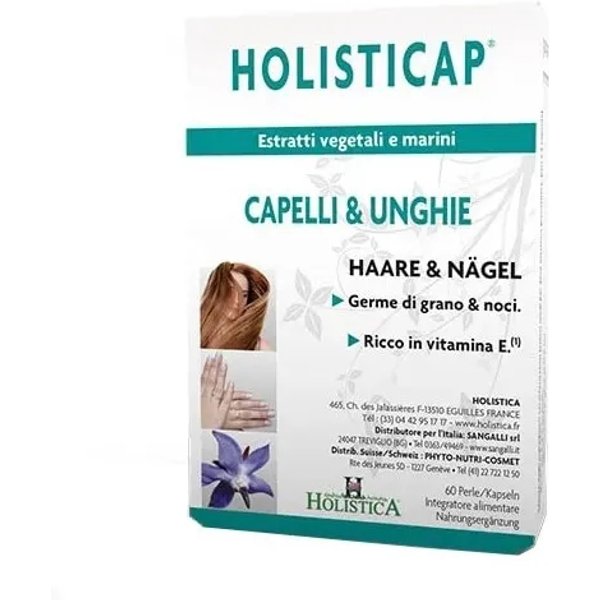 Holisticap 60 Capsule - Integratore Per Unghie E Capelli-image