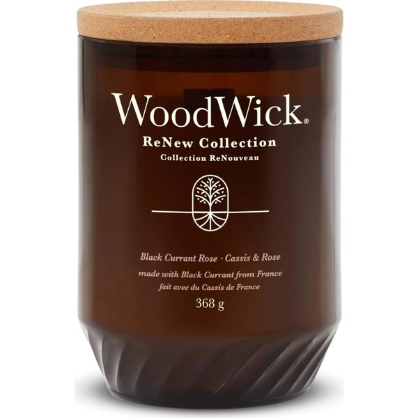 Woodwick Renew Collection Black Currant & Rose - Candela Grande 368 G-image