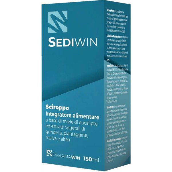 Sediwin Sciroppo 150 Ml - Integratore Per Le Vie Respiratorie-image