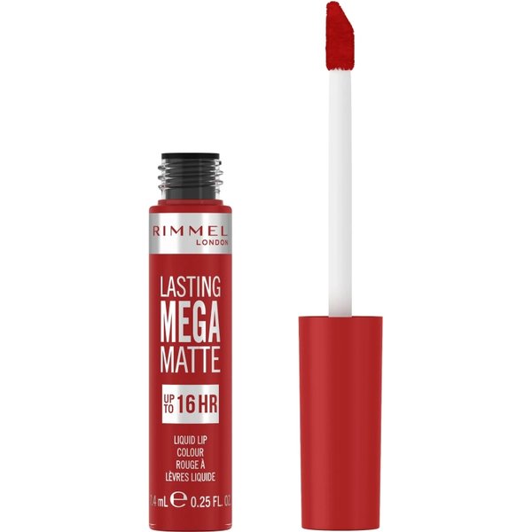 Rimmel Lasting Mega Matte - Rossetto Liquido N. 500 Fire Starter-image