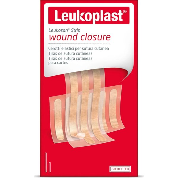 Leukoplast Strip Wound Closure - 9 Cerotti Elastici Per Sutura Cutanea 6 X 75 Mm-image