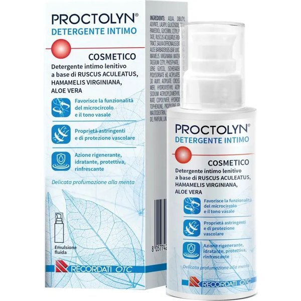 Recordati Proctolyn - Detergente Intimo Lenitivo 100 Ml-image