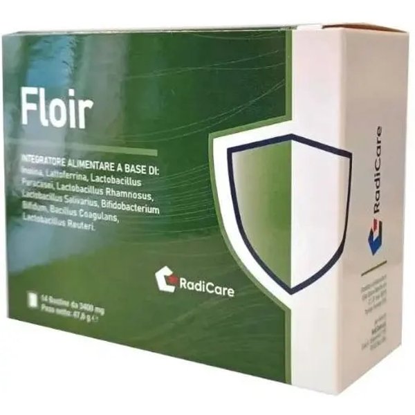 Floir 14 Bustine - Integratore Per Il Gonfiore Addominale-image