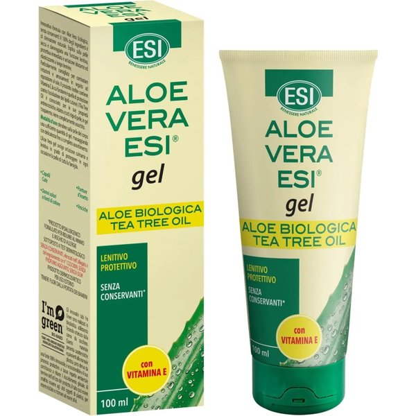 ESI Aloe Vera - Gel Lenitivo E Protettivo Con Tea Tree 100 Ml-image