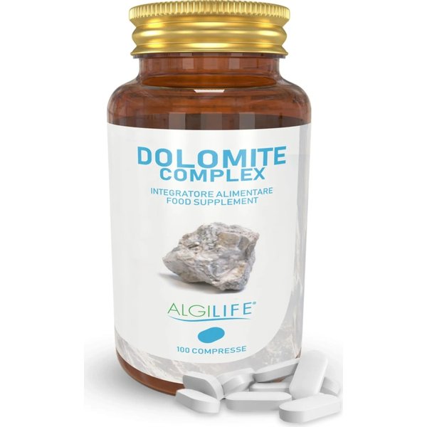 Dolomite Complex 100 Compresse - Integratore Di Calcio E Magnesio-image