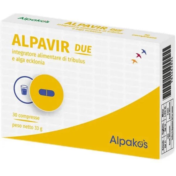Alpavir Due 30 Compresse - Integratore Per L'energia-image