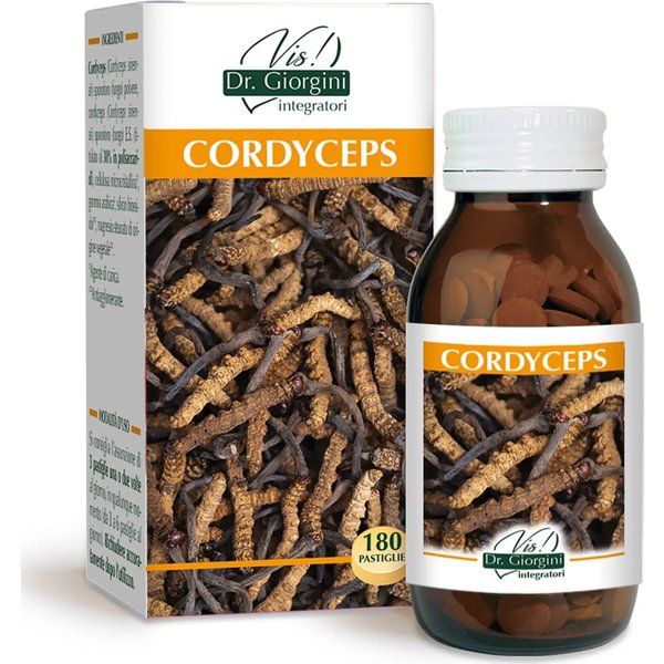 Cordyceps 180 Pastiglie - Integratore Per Il Sistema Immunitario-image