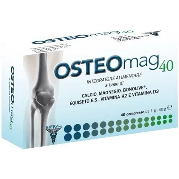 Osteomag 40 40 Compresse - Integratore Per Osteoporosi-image