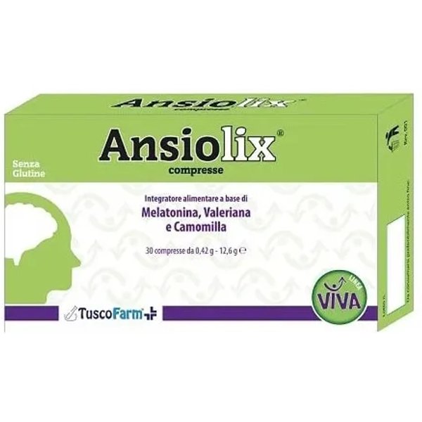 Ansiolix 30 Compresse - Integratore Per Favorire Il Sonno-image