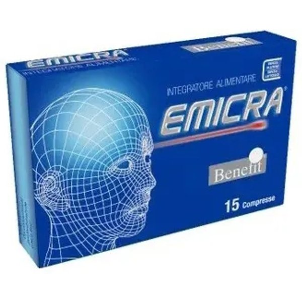 Benefit Emicra 15 Compresse - Integratore Per L'emicrania-image