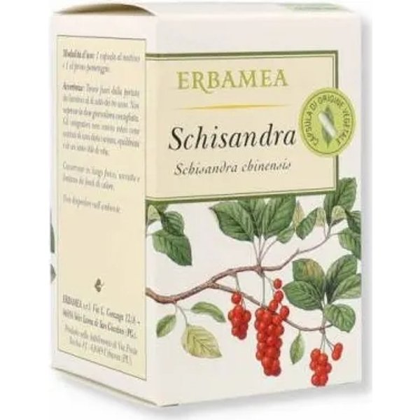 Erbamea Schisandra 50 Capsule - Integratore Antiossidante-image