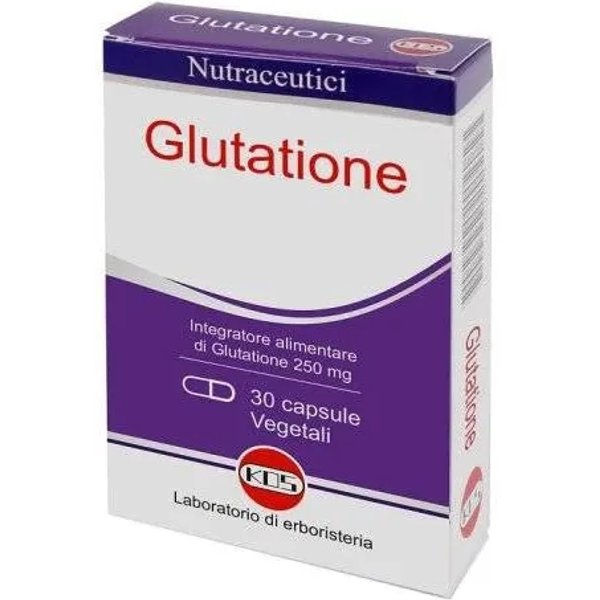 Kos Glutatione 30 Capsule Veg - Integratore Antiossidante-image