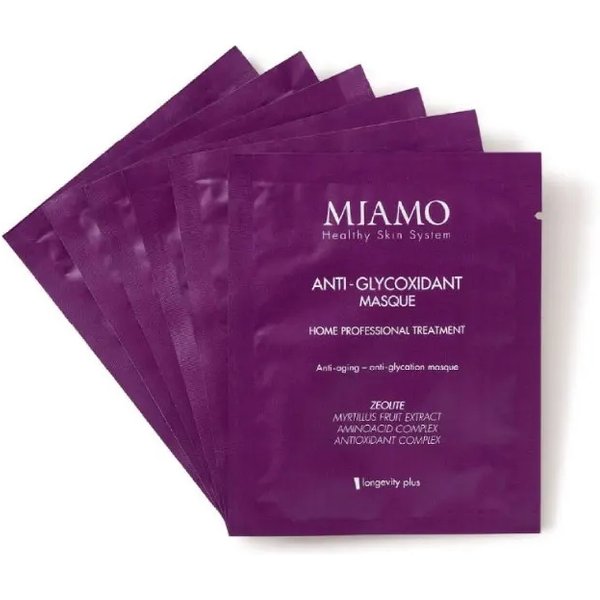 Miamo Anti-Glycoxidant Masque - 6 Maschere Anti-Età-image