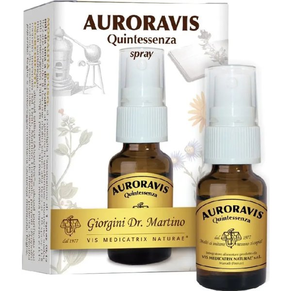 Auroravis Quintessenza Spray 15 Ml - Integratore Per La Funzione Digestiva-image