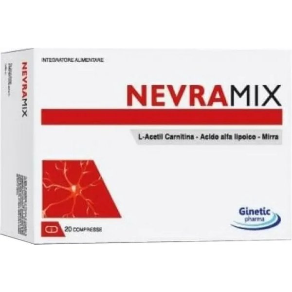 Nevramix 20 Compresse - Integratore Per Dolori Nervosi E Muscolari-image