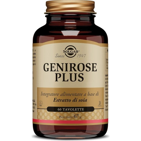 Solgar Genirose Plus 60 Tavolette - Integratore Per La Menopausa-image