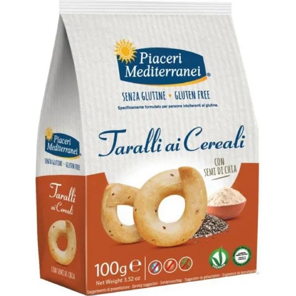 Piaceri Mediterranei Taralli Ai Cereali Senza Glutine 100 G-image