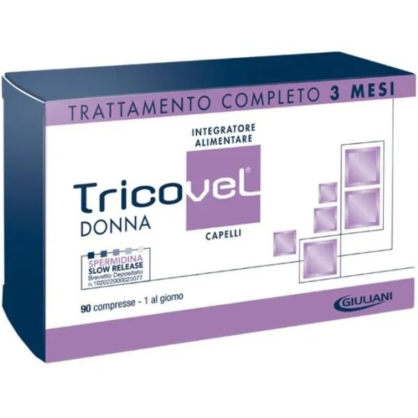 Tricovel Donna 90 Compresse - Integratore Per La Salute Dei Capelli-image