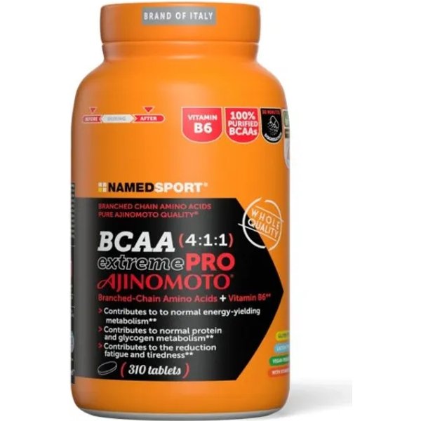 Bcaa 4:1:1 Extremepro 310 Compresse - Integratore Di Aminoacidi-image