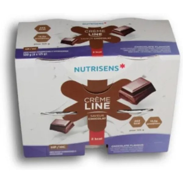 Nutrisens Medical Creme 2Kcal Cioccolato - Crema Iperproteica 4 Vasetti Da 125 G-image