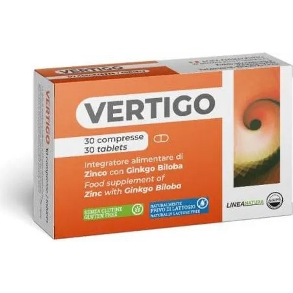 Vertigo 30 Compresse - Integratore Per Le Funzioni Cognitive-image
