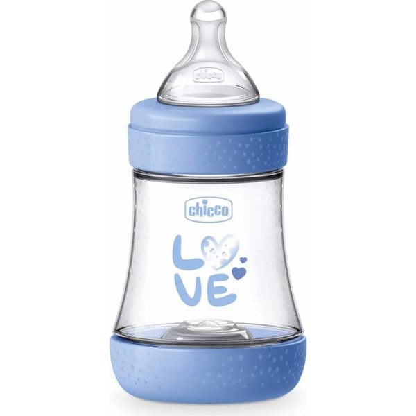 Chicco Perfect 5 Azzurro - Biberon A Flusso Lento 150 Ml-image