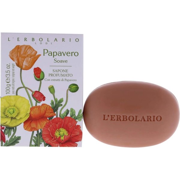 L Erbolario Papavero Soave - Sapone Solido 100 Gr-image