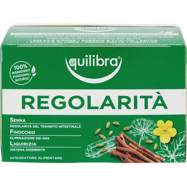 Equilibra Regolarità 15 Filtri - Tisana Per Il Benessere Intestinale-image