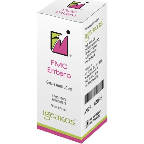 Fmc Entero Gocce Orali 50 Ml - Integratore Per L'intestino-image