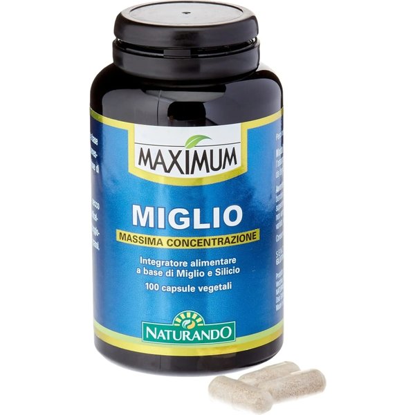 Maximum Miglio 100 Capsule - Integratore Per I Capelli-image