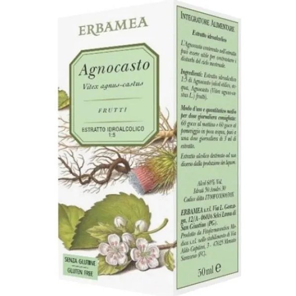 Erbamea Agnocasto 50 Ml - Integratore Per Il Ciclo Mestruale-image