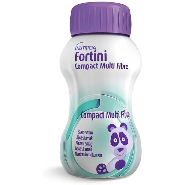 Nutricia Fortini Compact Multi Fibre Neutro - Alimento A Fini Medici Speciali 4X125 Ml-image
