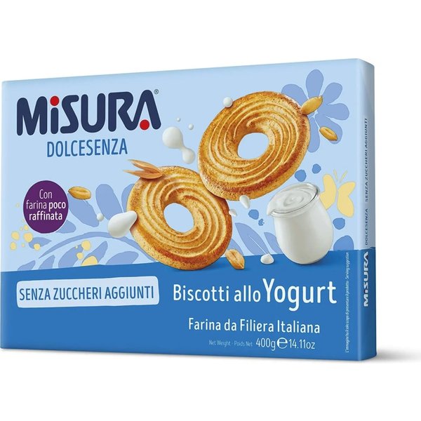 Misura Dolcesenza - Biscotti Allo Yogurt Senza Zuccheri Aggiunti 400 G-image