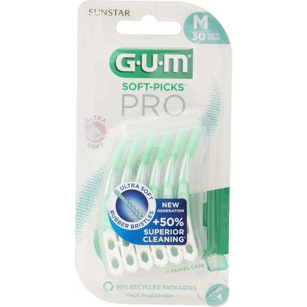 Sunstar Gum Soft Pick Pro - 30 Scovolini Interdentali Taglia Medium-image