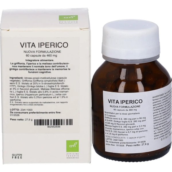 Oti Vita Iperico 60 Capsule - Integratore Per Il Tono Dell'umore-image