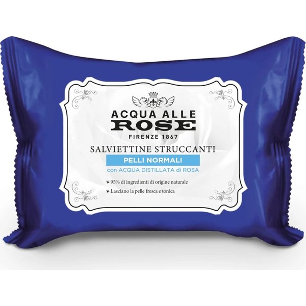 Acqua Alle Rose Rinfrescanti - 20 Salviette Struccanti Idratanti-image