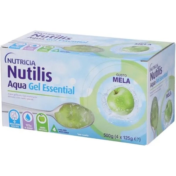 Nutricia Acqua Gel Essential Mela - Alimento A Fini Medici Speciali 4X125Ml-image
