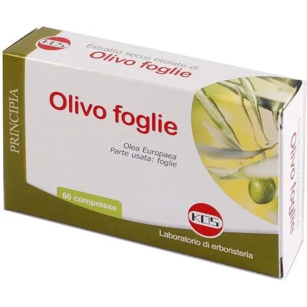 Kos Olivo Foglie E.S. 60 Compresse - Integratore Per La Circolazione-image