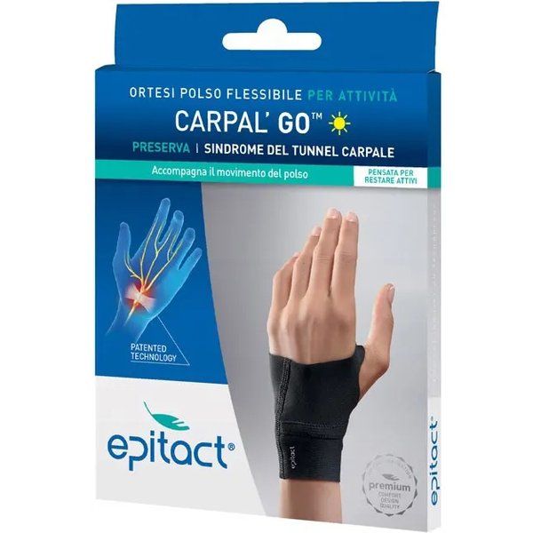 Epitact Carpal'go - Ortesi Polso Flessibile Per Attività - Taglia S Sinistro-image