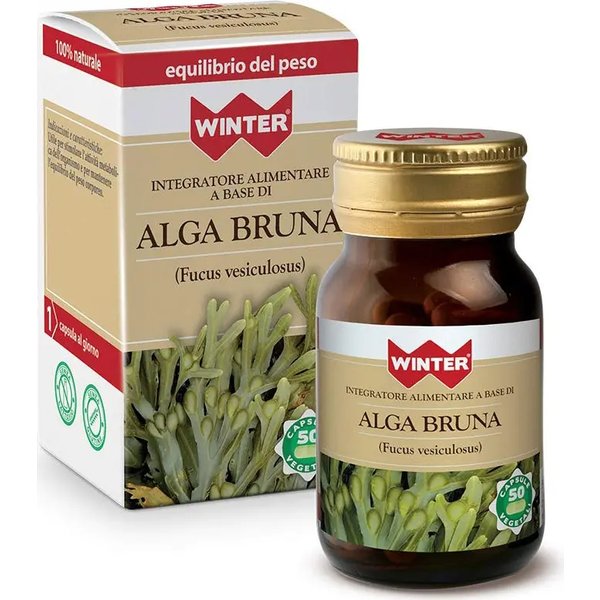 Winter Alga Bruna 50 Capsule - Integratore Per L'equilibrio Del Peso Corporeo-image