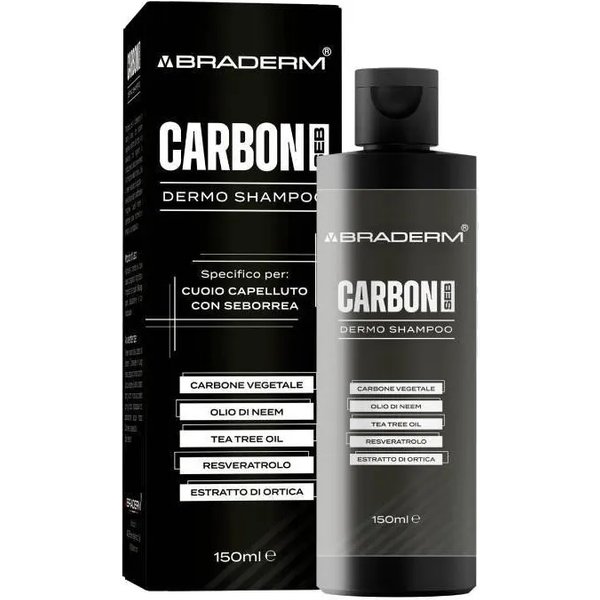 Braderm Carbon Seb - Shampoo Per Capelli Grassi 150 Ml-image