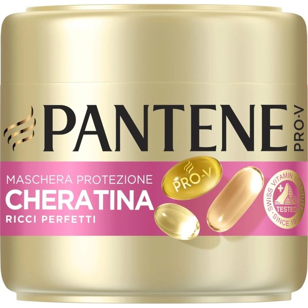Pantene Pro-V Nutri-Plex - Ricci Perfetti - Maschera Protezione Cheratina 300 Ml-image