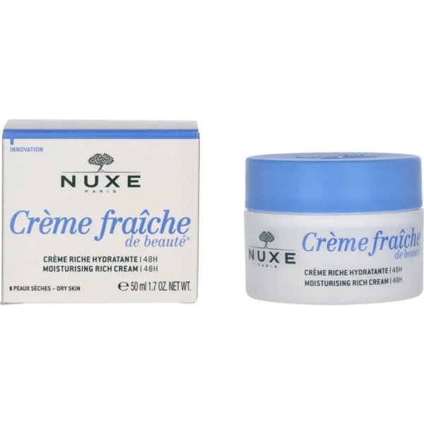 Nuxe CrèMe FraîChe De Beauté - Crema Ricca Idratante 48H Per Pelli Secche 50 Ml-image
