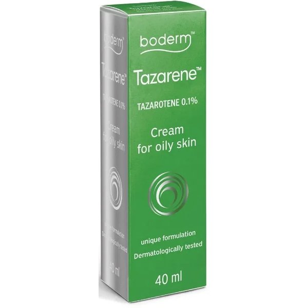Boderm Tazarene 0,1% - Crema Per Pelle Grassa 40 Ml-image