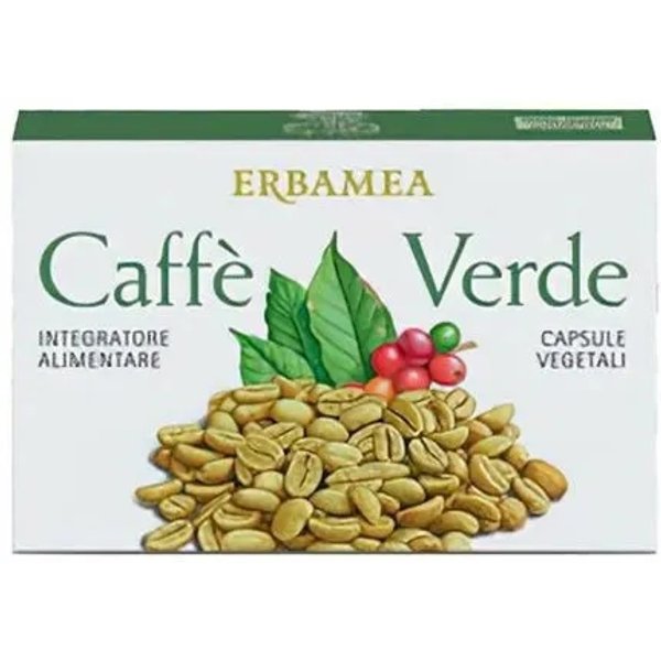 Erbamea Caffè Verde 24 Capsule - Integratore Per Il Controllo Del Peso-image