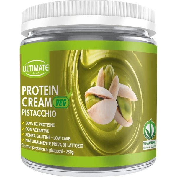 Ultimate Italia Protein Cream Vegan - Crema Proteica Al Pistacchio 250 G-image